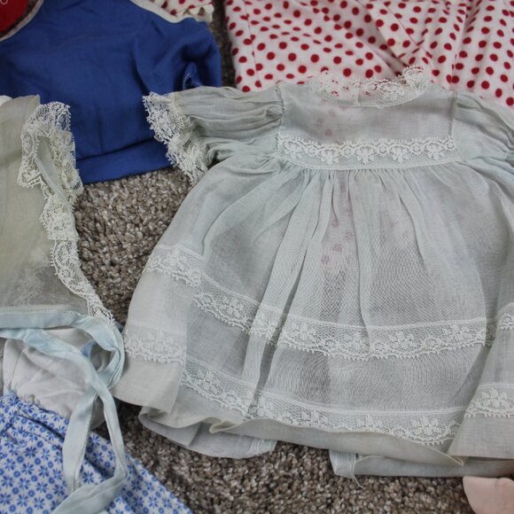 Chatty Cathy Baby Doll Clothes Clothing Dress Lot Vintage 1960's MUTE Flaws - Picture 5 of 16